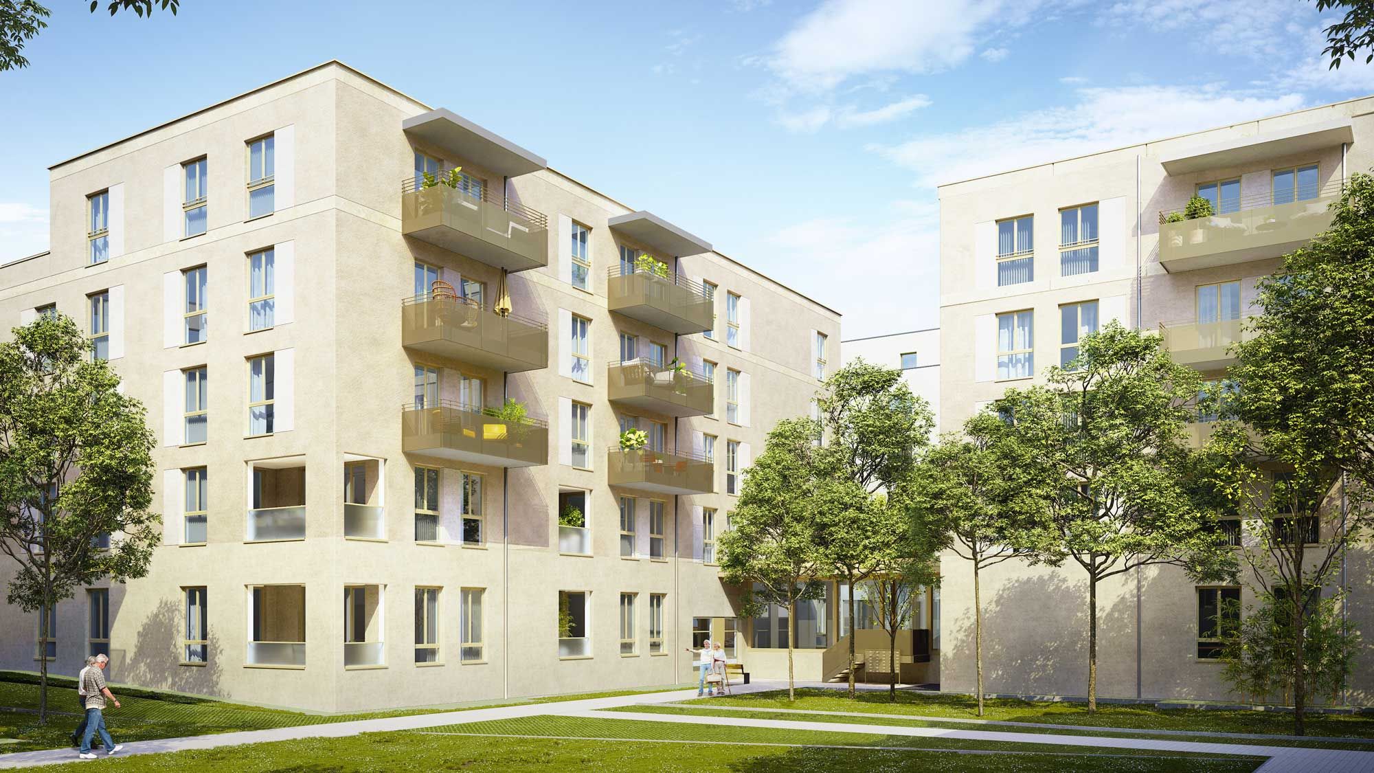 Service-Wohnen für Senioren im Luitpoldviertel, Nürnberg