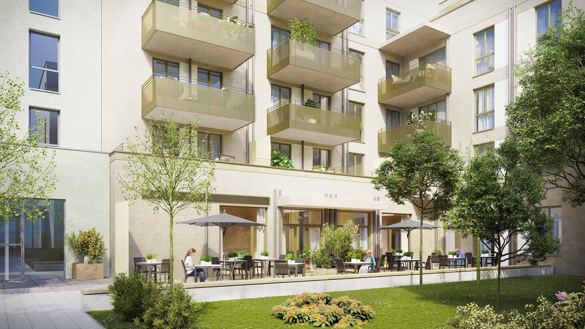 Service-Wohnen für Senioren im Luitpoldviertel, Nürnberg